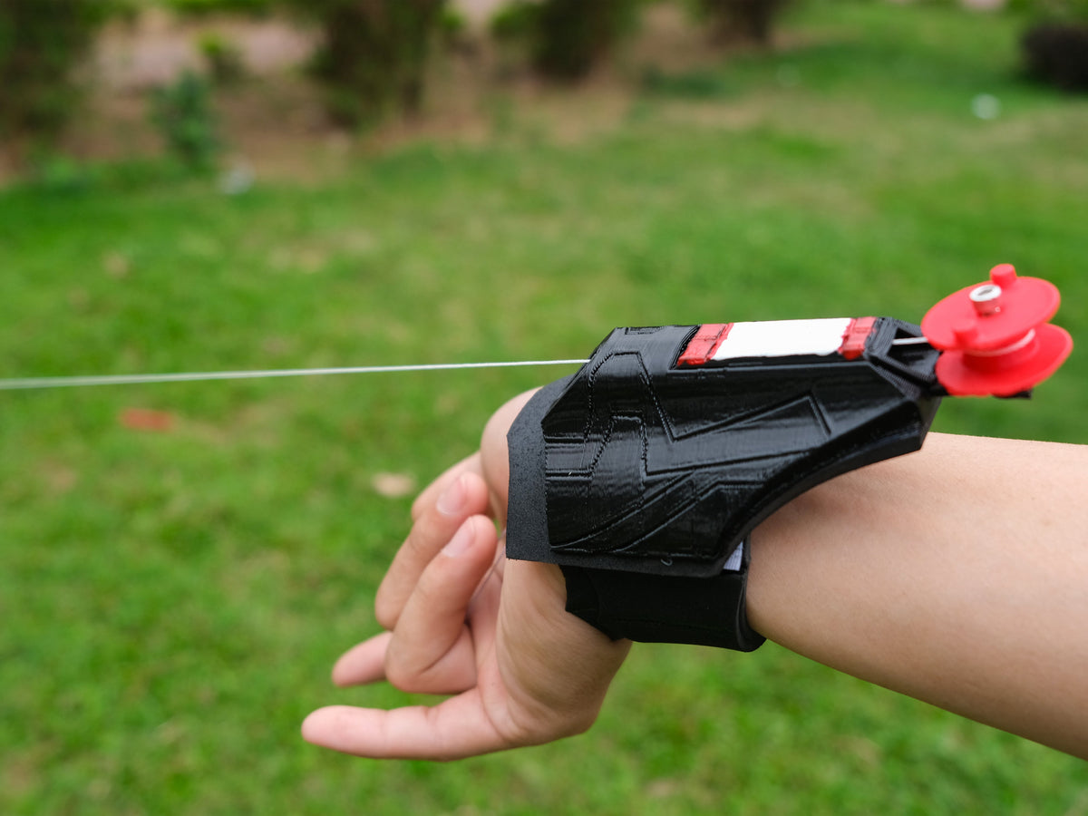 The Stark Web Shooter. Web Shooter Spiderman Really Shoots. Web Shooter inspired by No Way Home. Great gift for Spider-Man fans