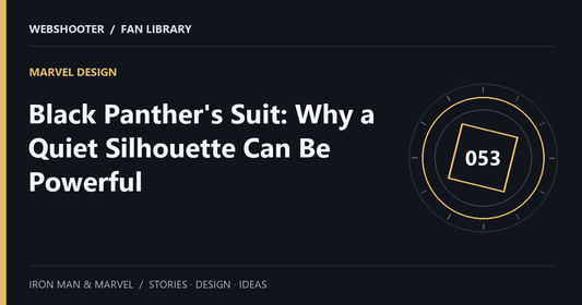 Editorial cover: Black Panther's Suit: Why a Quiet Silhouette Can Be Powerful
