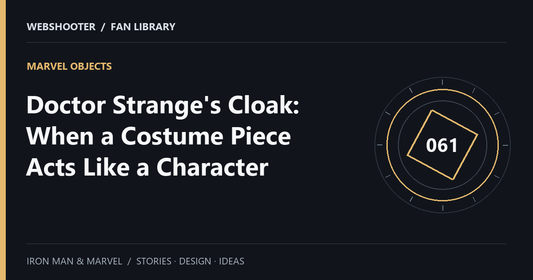 Editorial cover: Doctor Strange's Cloak: When a Costume Piece Acts Like a Character