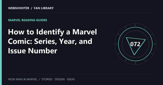 Editorial cover: How to Identify a Marvel Comic: Series, Year, and Issue Number