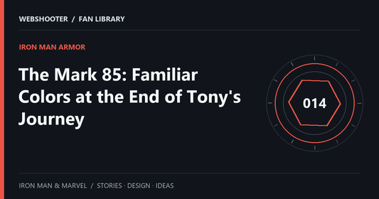 Editorial cover: The Mark 85: Familiar Colors at the End of Tony's Journey