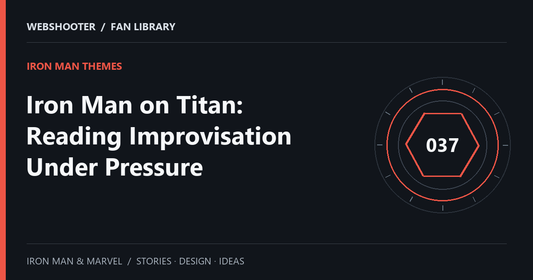 Editorial cover: Iron Man on Titan: Reading Improvisation Under Pressure