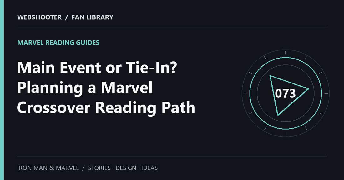 Editorial cover: Main Event or Tie-In? Planning a Marvel Crossover Reading Path