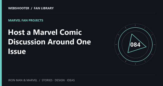Editorial cover: Host a Marvel Comic Discussion Around One Issue