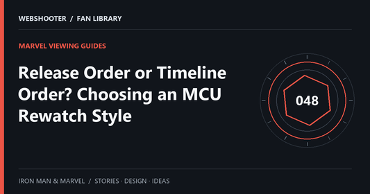 Editorial cover: Release Order or Timeline Order? Choosing an MCU Rewatch Style