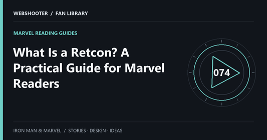 Editorial cover: What Is a Retcon? A Practical Guide for Marvel Readers