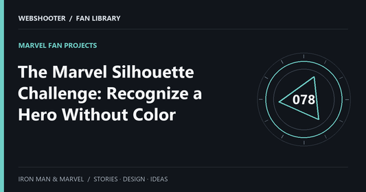 Editorial cover: The Marvel Silhouette Challenge: Recognize a Hero Without Color