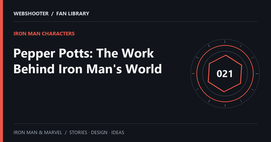 Editorial cover: Pepper Potts: The Work Behind Iron Man's World