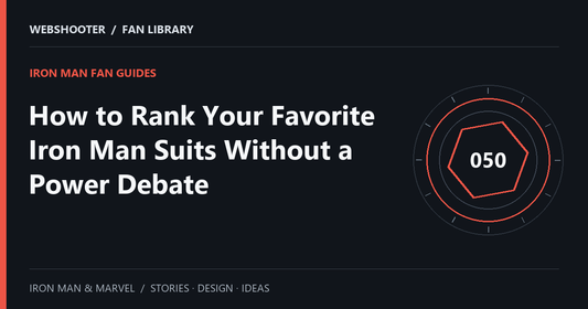 Editorial cover: How to Rank Your Favorite Iron Man Suits Without a Power Debate