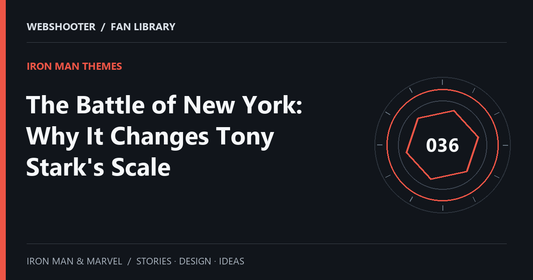 Editorial cover: The Battle of New York: Why It Changes Tony Stark's Scale