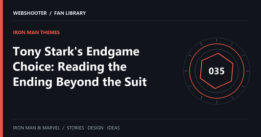 Editorial cover: Tony Stark's Endgame Choice: Reading the Ending Beyond the Suit