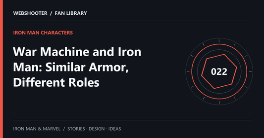 Editorial cover: War Machine and Iron Man: Similar Armor, Different Roles