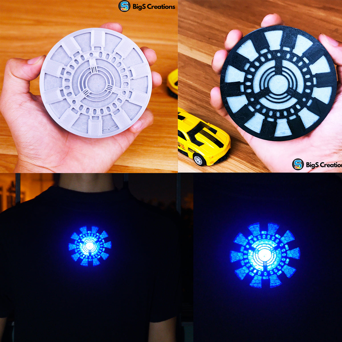 5in1 Arc Reactor for Cosplay