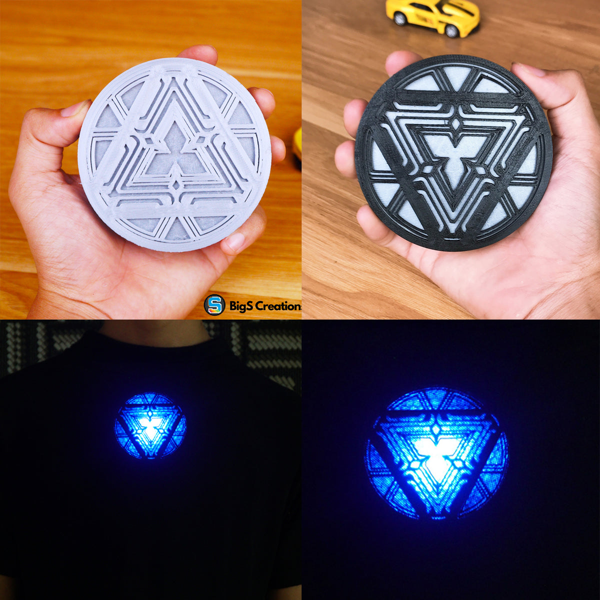5in1 Arc Reactor for Cosplay