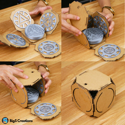 5in1 Arc Reactor for Cosplay