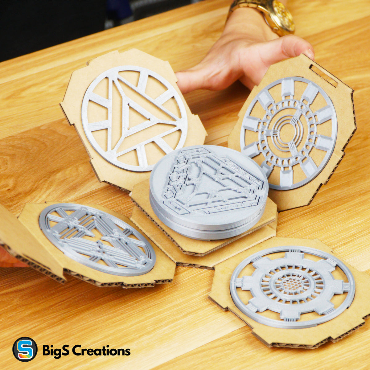 5in1 Arc Reactor for Cosplay