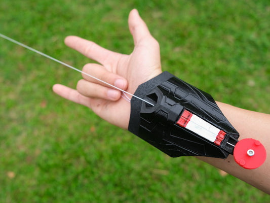 The Stark Web Shooter. Web Shooter Spiderman Really Shoots. Web Shooter inspired by No Way Home. Great gift for Spider-Man fans